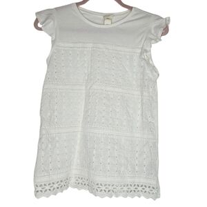 H&M Ruffle Sleeve Blouse